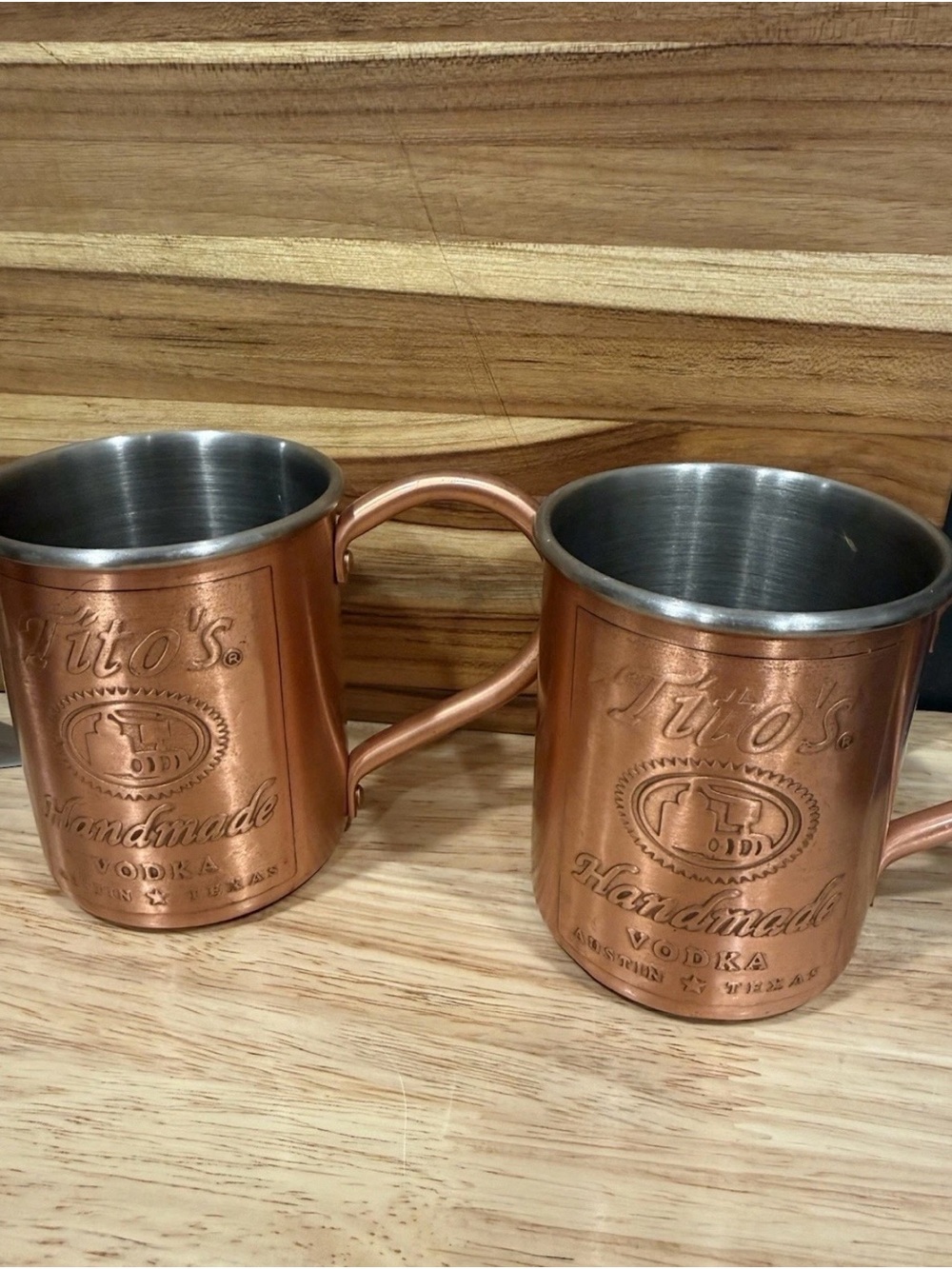 Handmade Vodka Copper Moscow Mule Mug - Copper Finish Tito’s